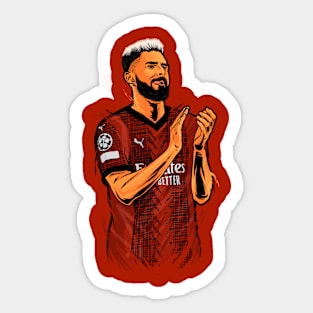 Olivier Giroud_Giroud Milan Sticker